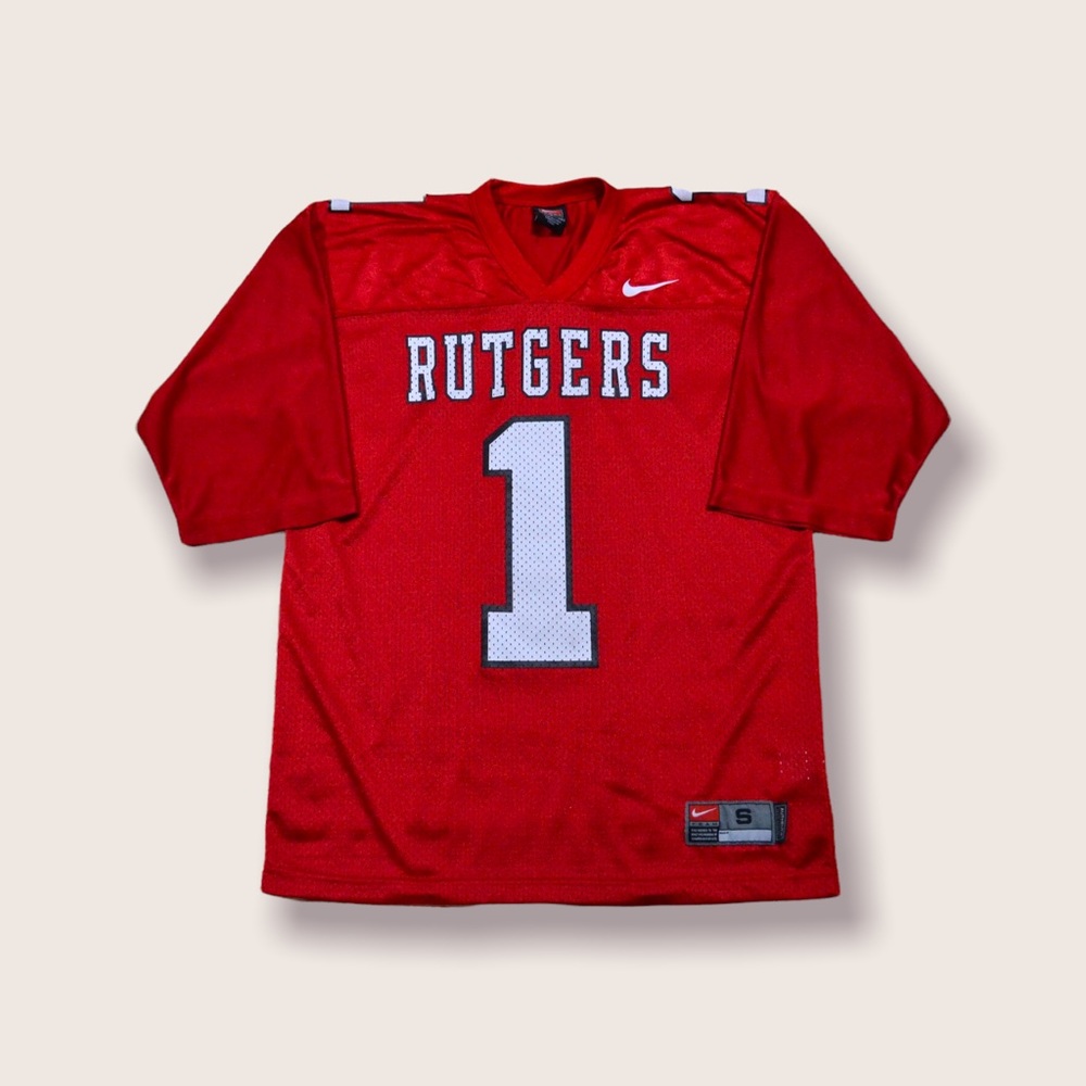 Rutgers University Nike Football Jersey Sz Small